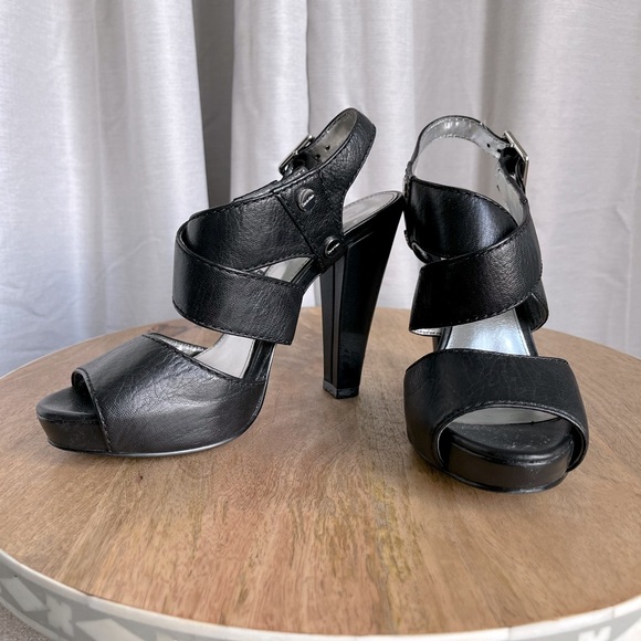 Calvin Klein Black Sandals - Picture 1 of 3